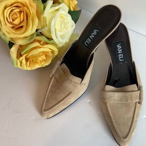 Van Eli suede Mules